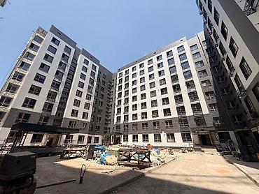1к: 1 комната, 53 м², Кок-Жар ж/м Элитка, 2 этаж, ПСО (под самоотделку) — 1