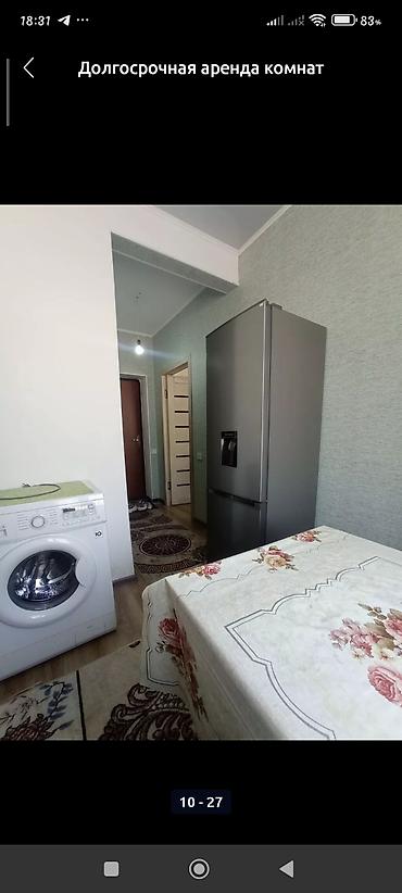 Долгосрочная аренда комнат: 25 м², С мебелью — 10