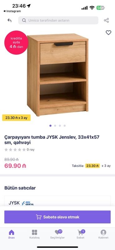 JYSK Jenslev çarpayıyanı tumba yataq otağı üçün praktik və funksional