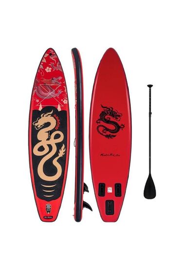 спорт: Sup board от бренда Funwater - яркая надувная сап доска. Длина