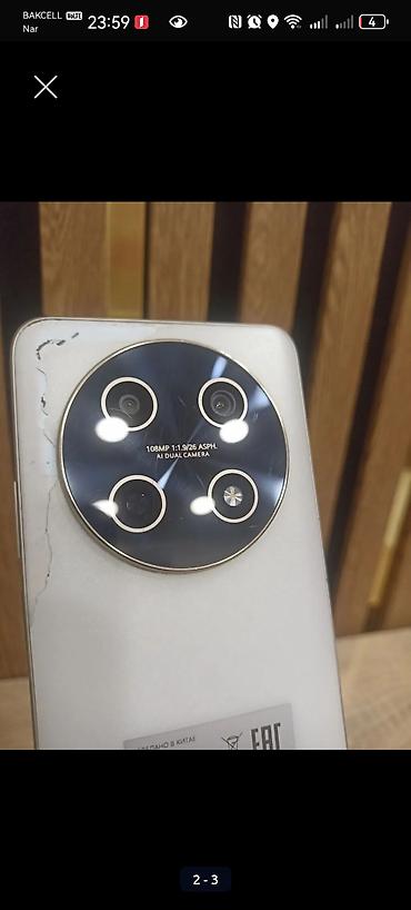 samsung a80 satilir: Huawei 128 GB, rəng - Ağ, İki sim kartlı — 6