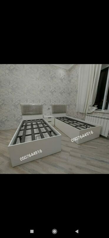 Çarpayılar: Yeni, Təknəfərlik çarpayı, Bazasız, Matras ilə, Siyirməsiz, Azərbaycan — 6