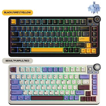 logitech mk470: Клавиатура, Aula, Механическая, Bluetooth, Проводное подключение, Размер: 75% — 2