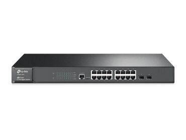 Masaüstü kompüterlər və iş stansiyaları: ⚙️ Qısa Məlumat: • Model: TP‑Link T2600G‑18TS (JetStream) –