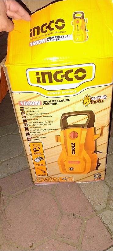 məisət: Satılır: Ingco Yüksək Təzyiqli Yuma Aparatı (Moyka Aparatı) – 1600W — 1