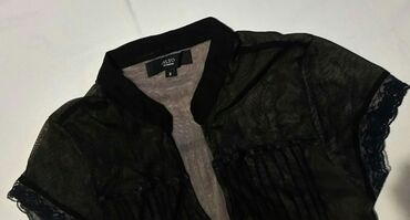 strikanje bluza: M (EU 38), Single-colored, color - Black