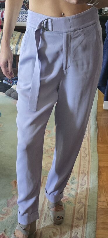 Pantalone: M (EU 38), Normalan struk, Ravne nogavice — 5
