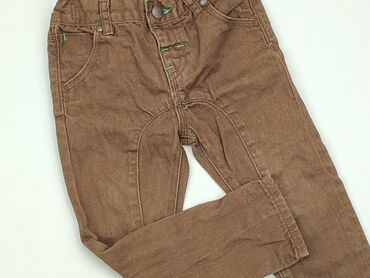 brązowe jeansy zara: Spodnie jeansowe, Next, 2-3 lat, 92/98, stan - Dobry