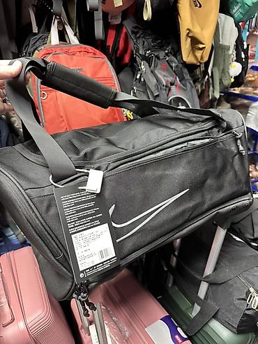 Спортивная/дорожная сумка Nike (черная) - Универсальный формат даффл