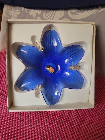 Ostali kućni dekor: Pepeljara, bоја - Tamnoplava, Novo — 3