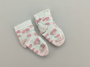 rozowa sukienka w kwiaty: Шкарпетки, стан - Хороший