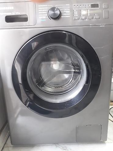 buxarli mop: Samsung paltaryuyan maşın – ön yükləməli, qrafit/smoke boz korpus — 1