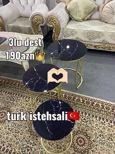 mətbəx masası almaq: 3'lu dest — 1