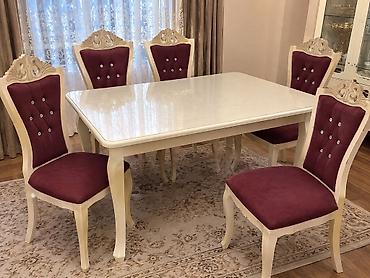 qedimi masa: Qonaq otağı üçün, İşlənmiş, Açılan, Dördbucaq masa — 1