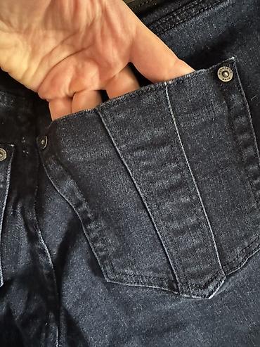 cins walvar: Burberry qadın cins şalvarı. Original. - Model: Low Bootcut — 2