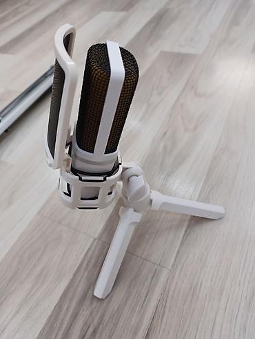 simli: USB kondensator mikrofon dəsti – Zealsound (ağ) Paketdə: - USB — 2