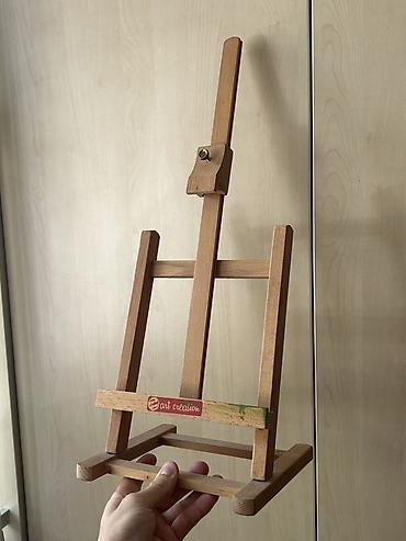 Ağac masa molberti – Art Creation - Material: bərk ağac (təbii rəng)