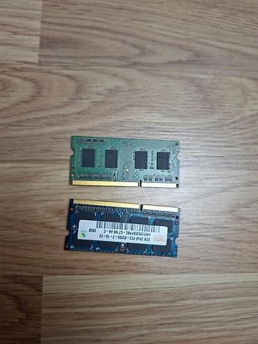 2gb ddr3 ram: Laptop RAM dəsti – 4 GB + 2 GB - Tip: SO-DIMM (notebook üçün) - Ümumi — 3