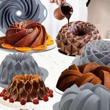 Şirniyyət qəlibləri: Şirniyyət qəlibləri, rəng - Qızılı, Fiqur, 1 — 2