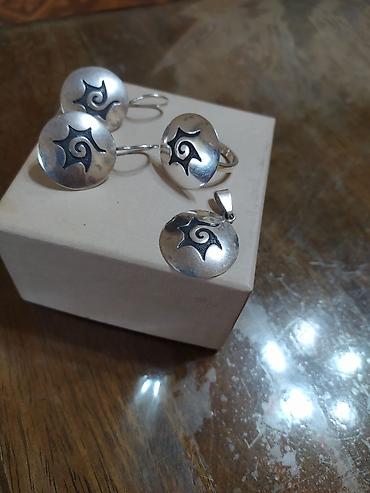 Серебряные наборы украшений: Набор украшений, Проба 925, Женские, Новый — 3