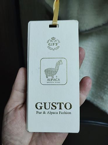 альт одежда: Пальто GUSTO Fur & Alpaca Fashion из альпаки. Элегантная женская — 3