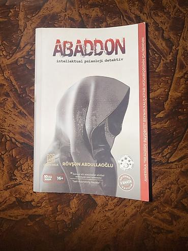 Məhsul: “Abaddon” – intellektual psixoloji detektiv romanı Müəllif