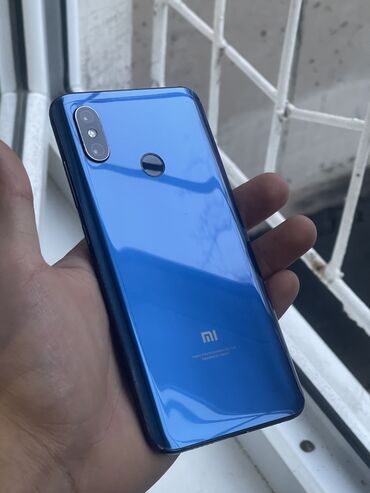 Xiaomi: Xiaomi, Mi 8, Б/у, 64 ГБ, цвет - Синий, 2 SIM