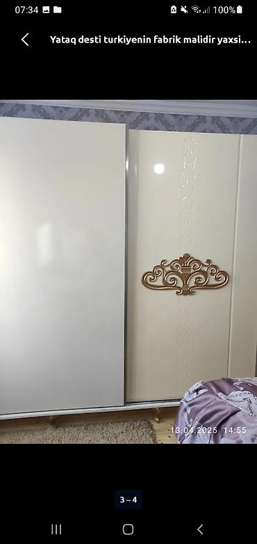 Yataq otağı dəstləri: İkinəfərlik çarpayı, İşlənmiş — 2