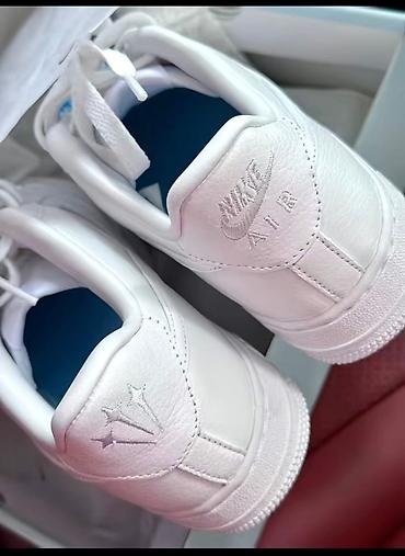 большемеры: Кроссовки, 37, Nike, Новый, цвет - Белый, Самовывоз — 3