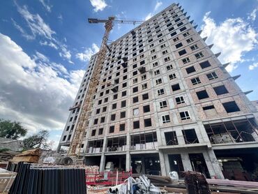 ипотека без первоначального взноса в оше: 3 комнаты, 131 м², Элитка, 13 этаж, ПСО (под самоотделку)