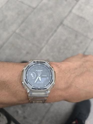 gts 2 mini: Casio G‑Shock GA‑2100 в прозрачном (транслюцентном) корпусе и ремешке — 1