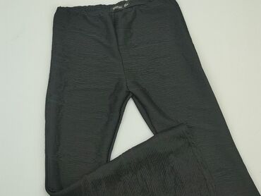 bluzki do czarnych spodni: Material trousers, Boohoo, M (EU 38), condition - Very good