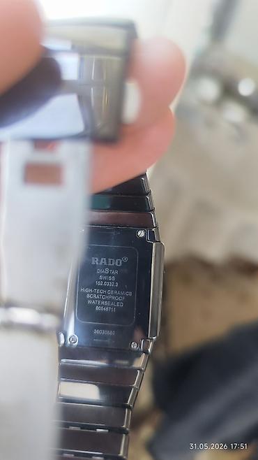 Наручные часы: Rado DiaStar kişi/qadın qol saatı - Model: Rado DiaStar, Swiss - — 2