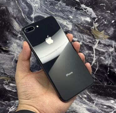 Apple iPhone: IPhone 8 Plus, Б/у, 64 ГБ, Jet Black, 100 %