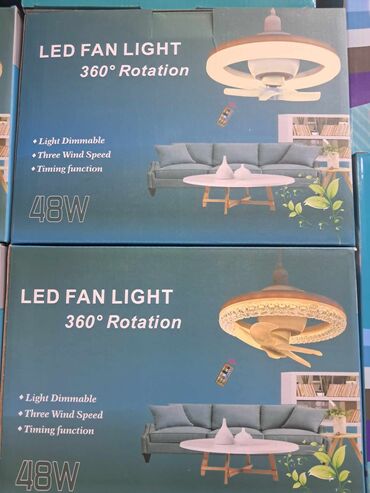 Podni ventilatori: Вишенаменски шарени десктоп мали вентилатор Опис — 9