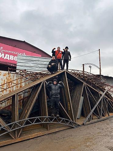 Металлоконструкции и фермы для навесов/кровель под ключ -
