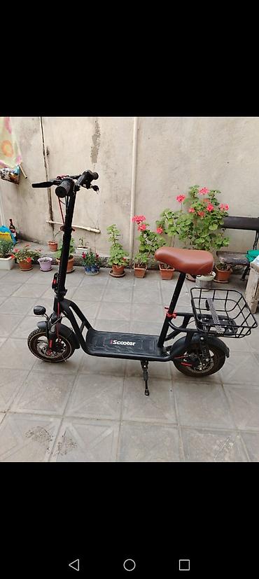 kardan balans: IScooter elektrik skuter - Brend/model: iScooter - Rəng: qara — 5