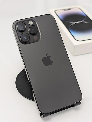 16pro max: IPhone 14 Pro Max, Б/у, 128 ГБ, Space Gray, Коробка, 80 % — 2
