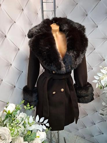 smlu: Elegantni ženski kaputi sa skidljivim krznom - Model: klasičan kaput — 7