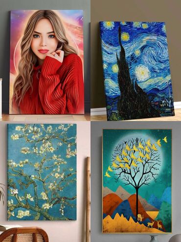 Şəkillər, tablolar: Xüsusi portret və dekorativ rəsm tabloları - Fərdi sifarişlə — 2