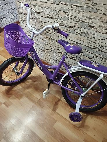 Velosipedlər: Uşaq velosipedi – Velone, bənövşəyi rəng - 16 ölçüsü. 140 alınıb — 1