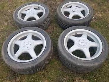 pezo 1: ABT BORBET 4X100 R16 7J ET33 | Nisu krive ni varene, gume su stare — 4