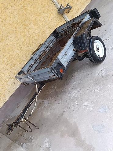 Прицеп, Mercedes-Benz, Бортовой, 7 т, Б/у — 1
