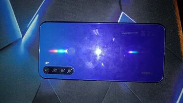 аймак бу: Redmi, Redmi Note 8T, Б/у, 64 ГБ, цвет - Синий, 1 SIM, 2 SIM