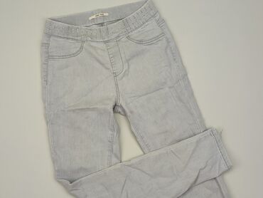 szara spódniczka jeansowe: Jeansy, S, stan - Dobry