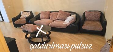 Divanlar: Divan, 2 kreslo lalafo.az -da Divanlar: Divan, 2 kreslo