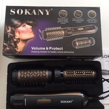 биозавивка волос бишкек in Кыргызстан | ИГРУШКИ: Sokany Фен щётка для укладки волос