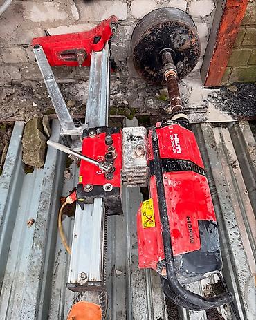 хилти hilti: Алмазное бурение проемов и отверстий в бетоне, кирпиче, железобетоне — 1