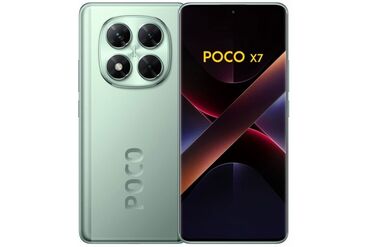 поко c75: Poco X7, Б/у, цвет - Голубой, 1 SIM, 2 SIM