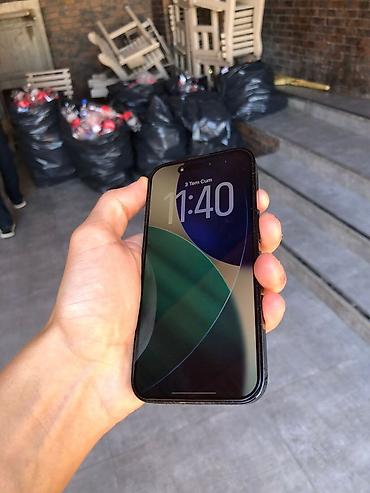 iphone 14 pro qiymeti: IPhone 14 Pro, 256 GB, Qara, Face ID — 2